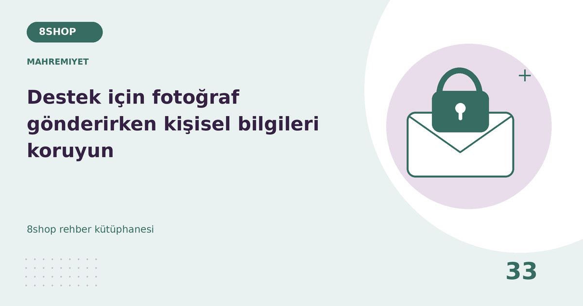 Destek fotoğrafında neyi gizlemelisiniz? rehberi için mahremiyet temalı özgün çizim