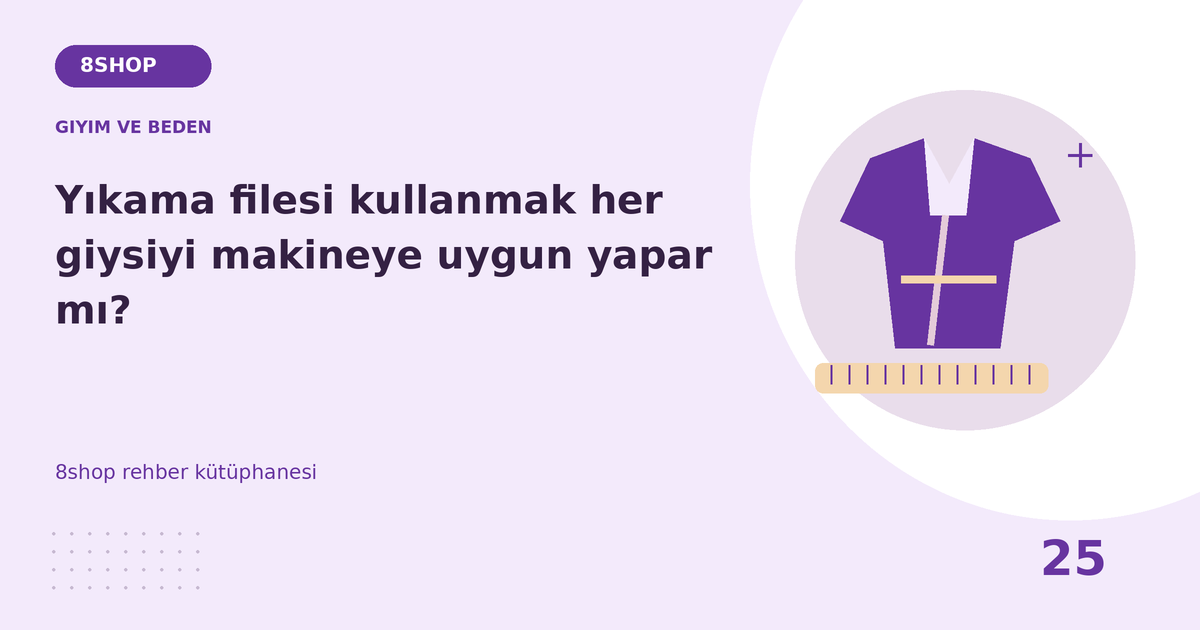 Yıkama filesi kullanmak her giysiyi makineye uygun yapar mı? rehberi için giyim ve beden temalı özgün çizim